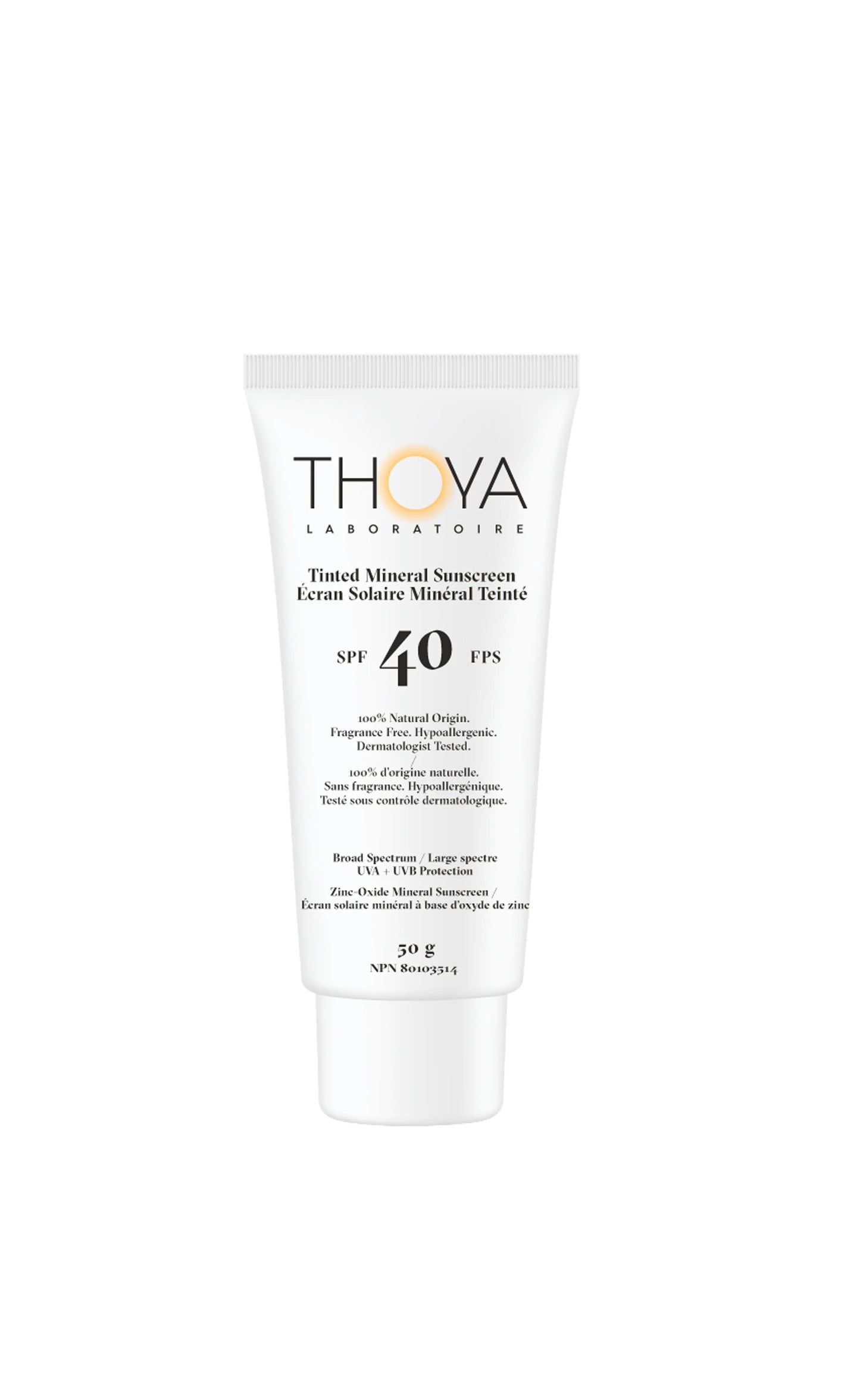 Thoya Tinted Mineral Sunscreen - 50g